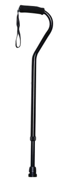 Offset Handle Aluminum Cane