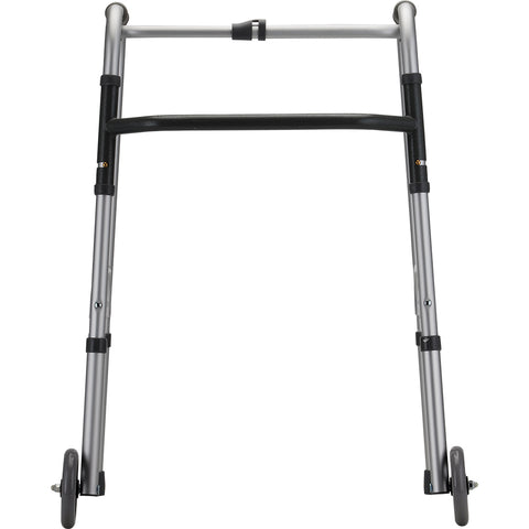 Folding Walker with 5" Wheels- Adult