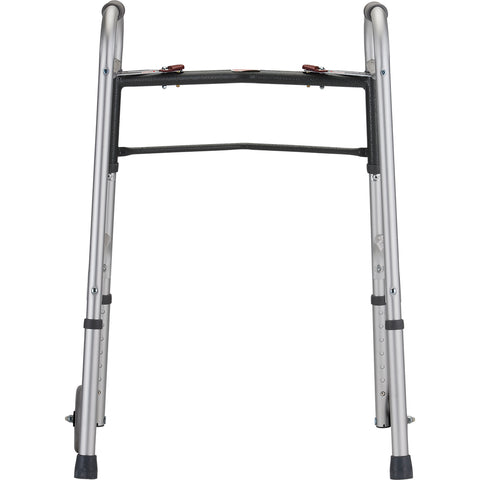 Folding Walker with 5" Wheels 2 Button Standard