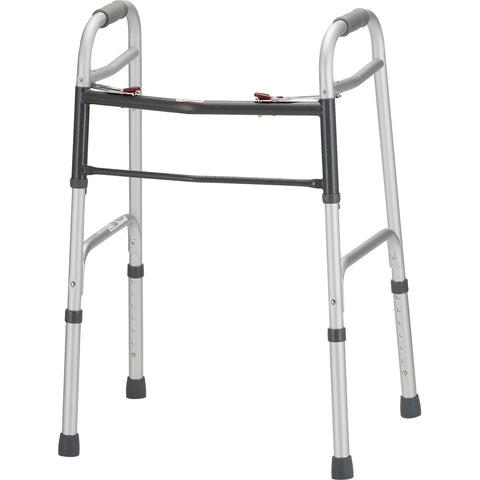 Folding Walker 2 Button Standard Adult