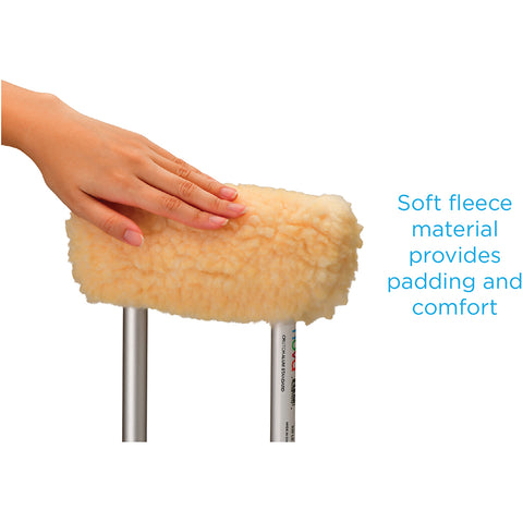 Crutch Cover Set- Fleece (2 Pairs A Set)