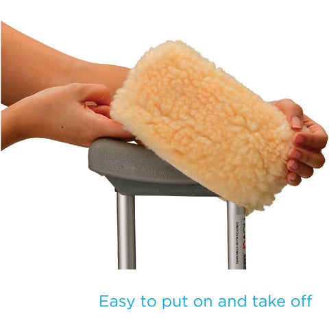 Crutch Cover Set- Fleece (2 Pairs A Set)