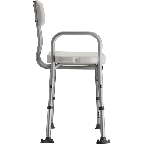 Transfer Bench With Soap Tray & Detachable Back